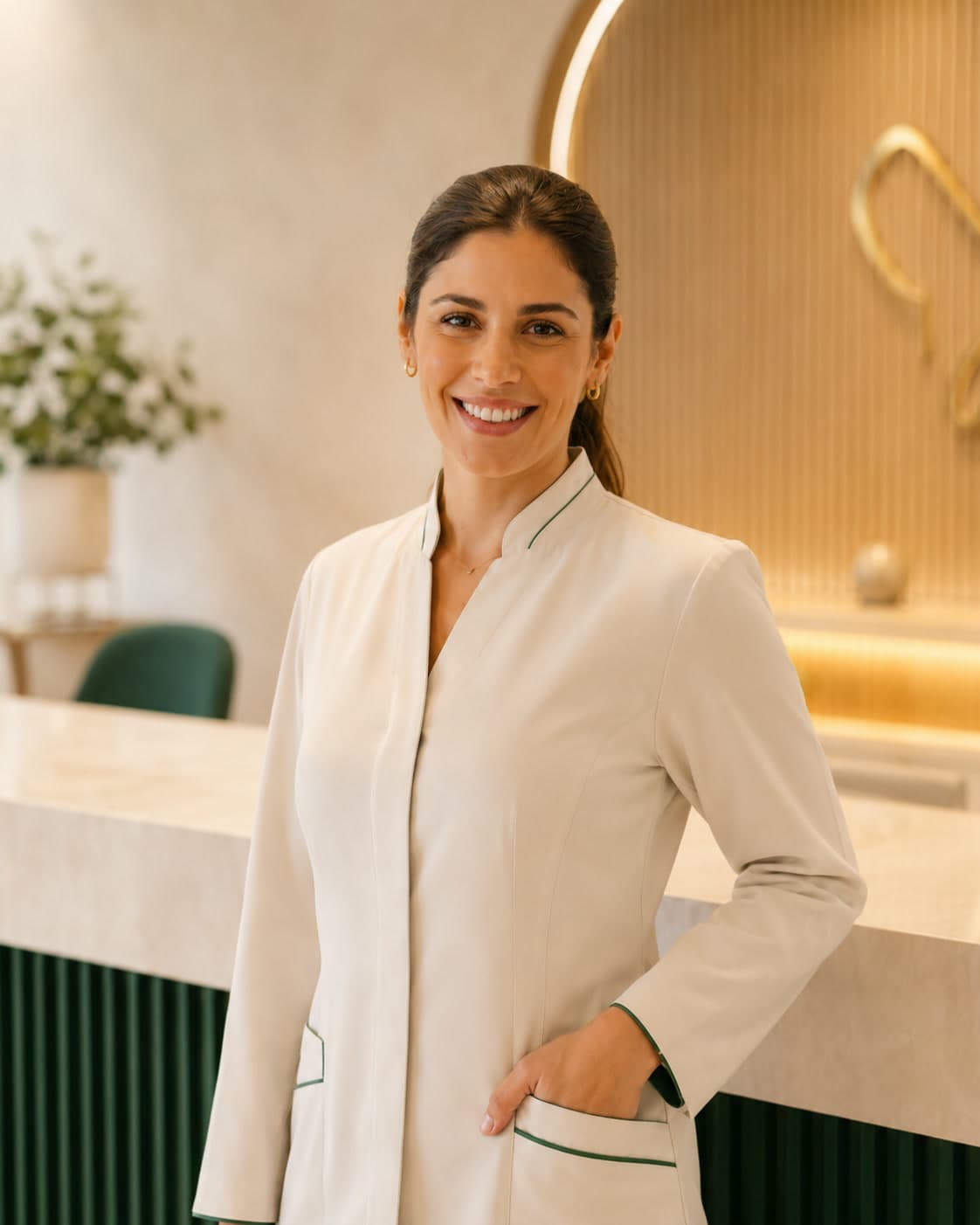 Retrato ilustrativo de Marina Duarte
