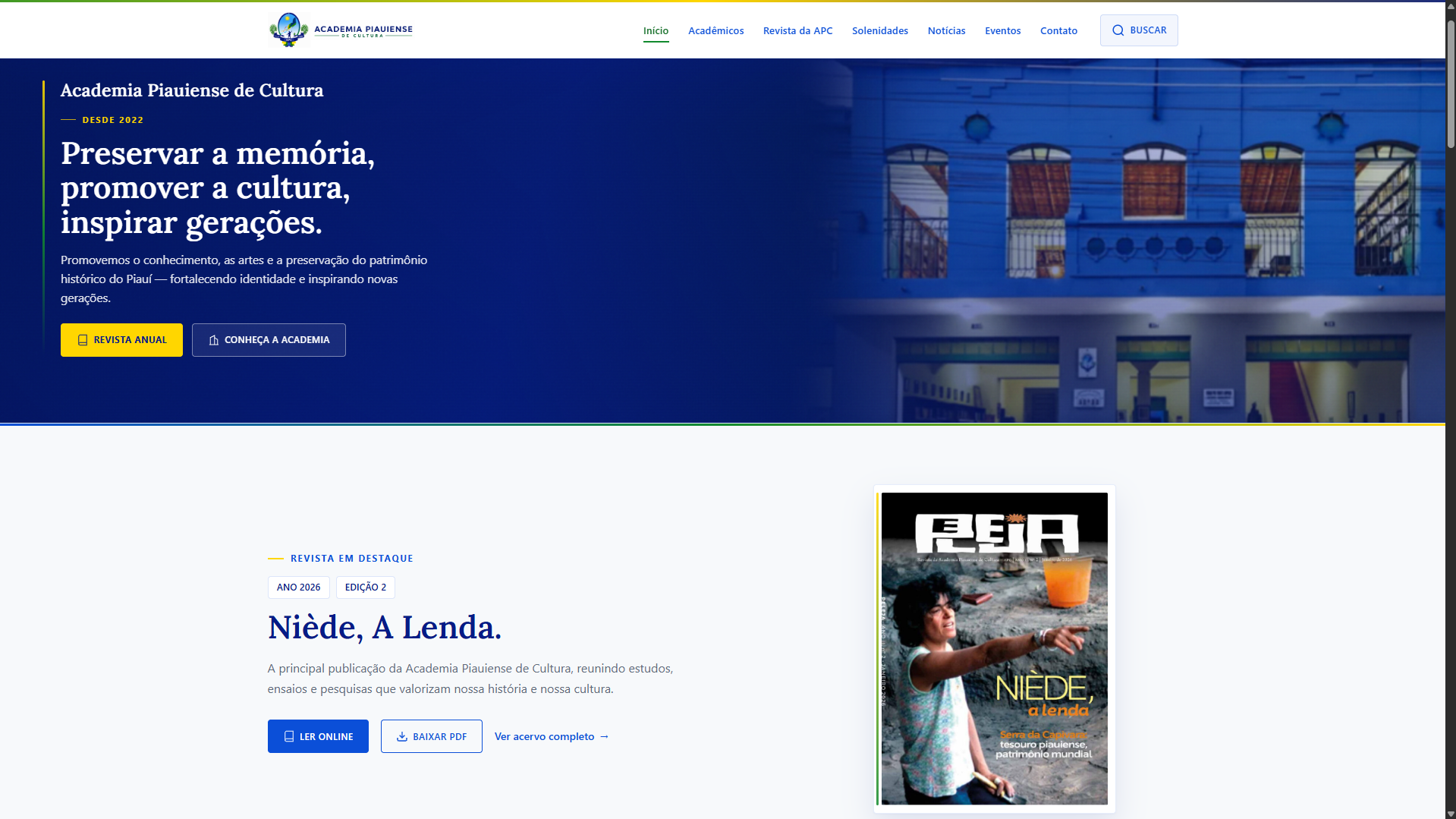 Capa do case Cultura Piauí