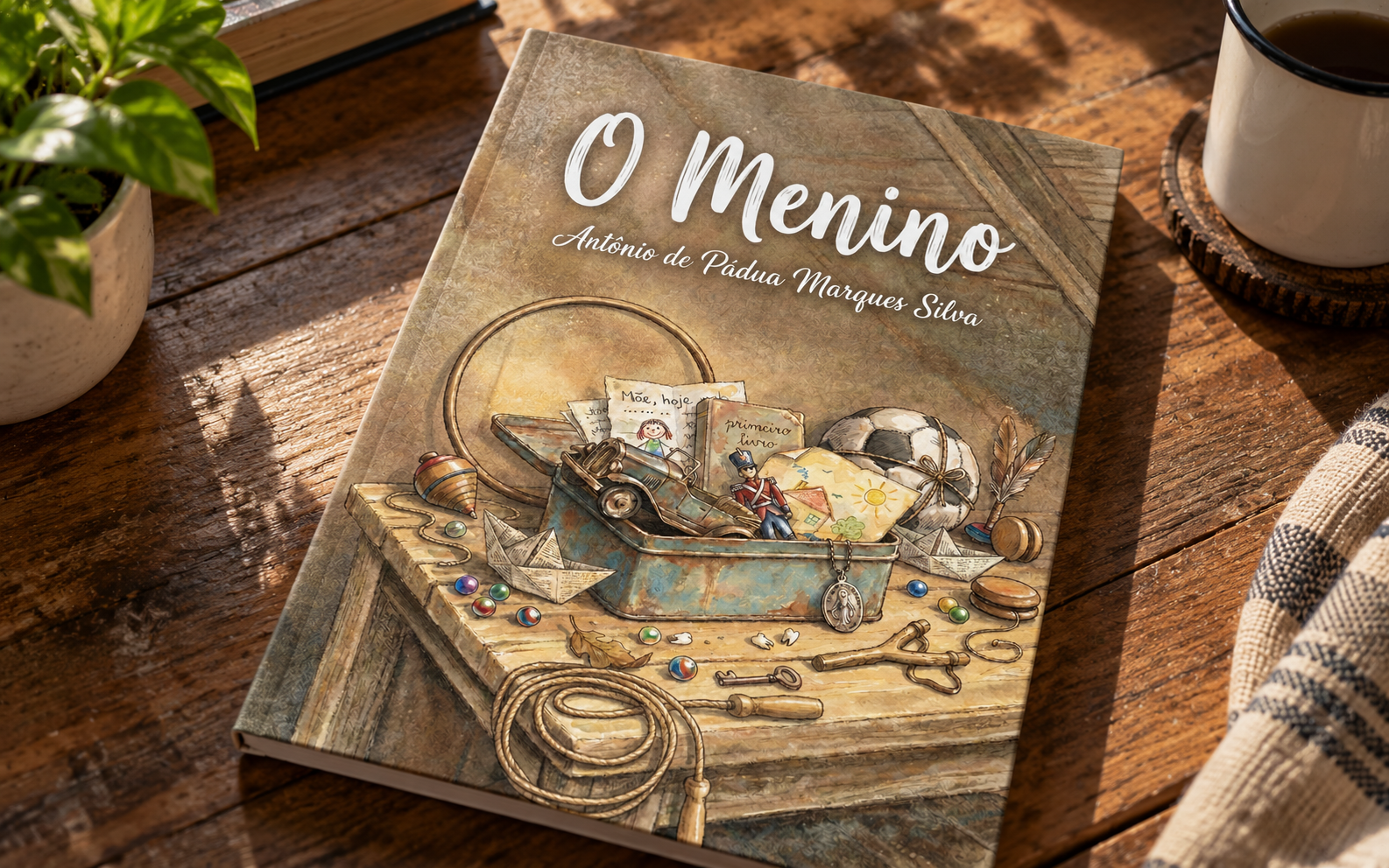 Capa do case O Menino